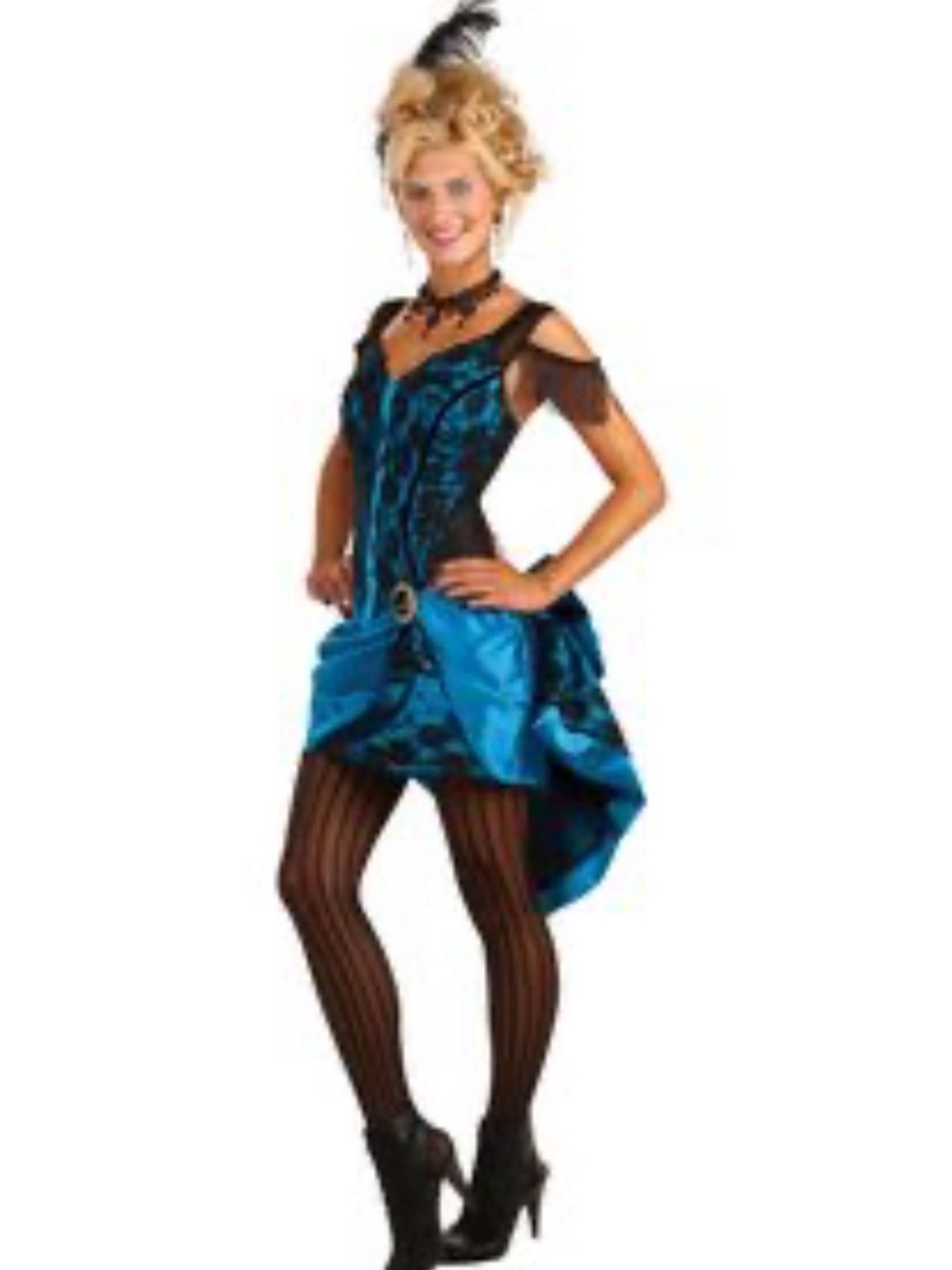 Sweet Sensations "Blue Belle of Laredo" adult costume. Women Size Medium